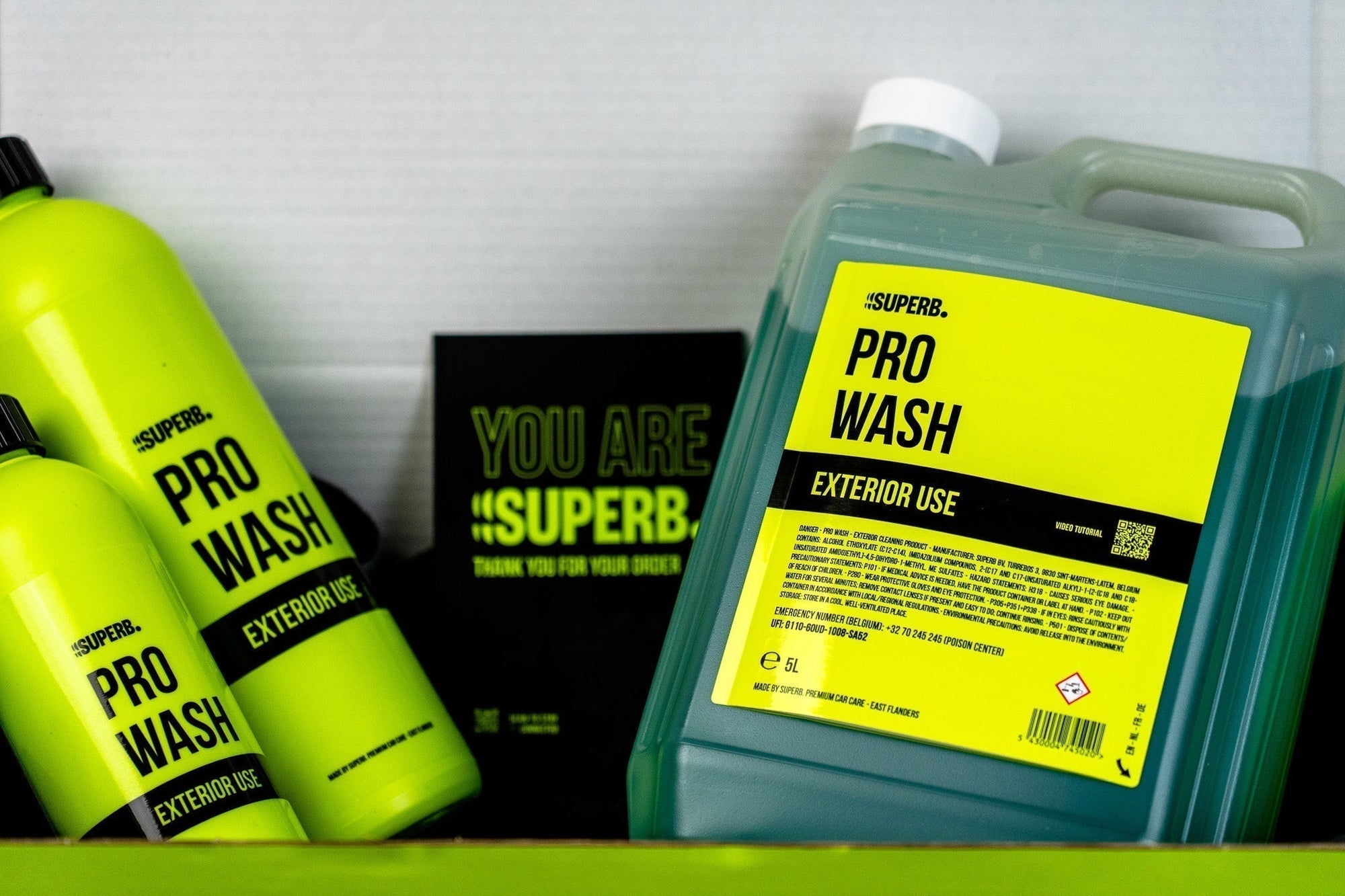 PRO WASH THE SUPERB. WAY