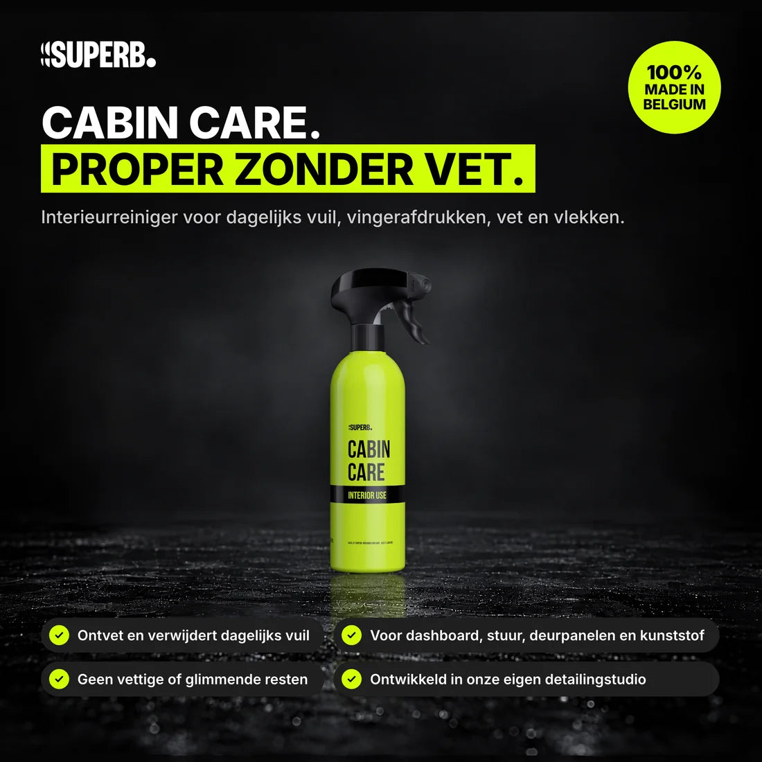 SUPERB. Cabin Care: overzicht