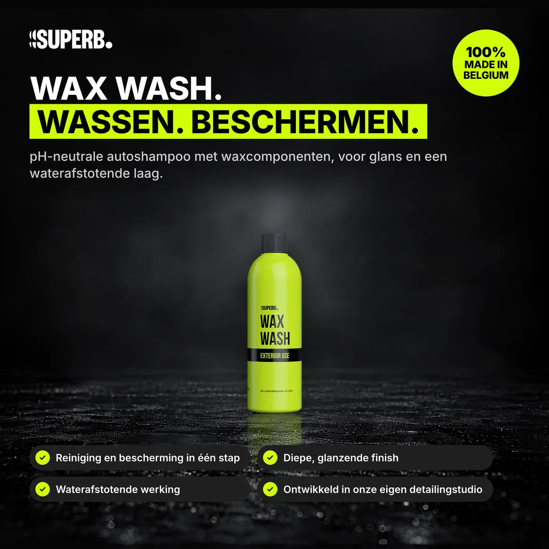 SUPERB. Wax Wash: overzicht